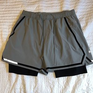 Lululemon Surge Lined Shorts 6”